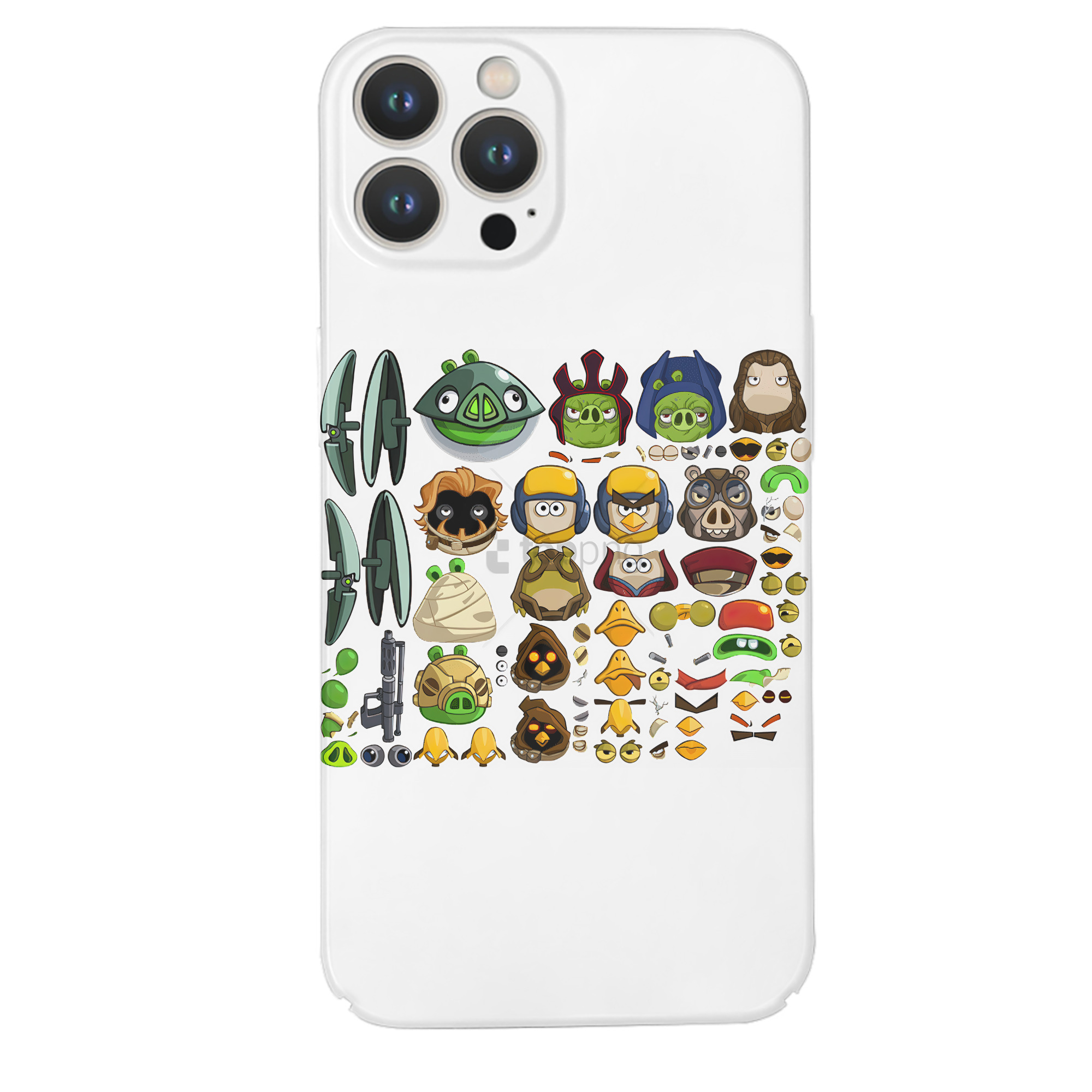 （画像用） Angry Birds アングリーバード 【iPhone 14シリーズ対応】ハードケース